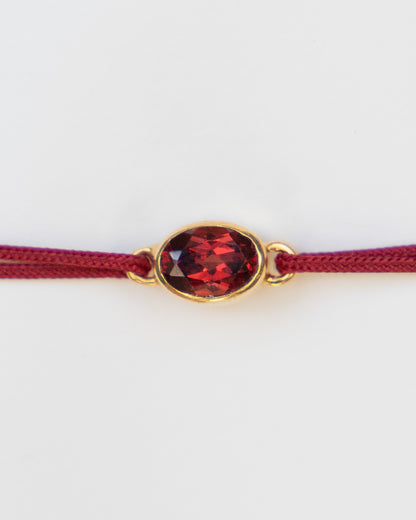 Garnet Lagoon Bracelet