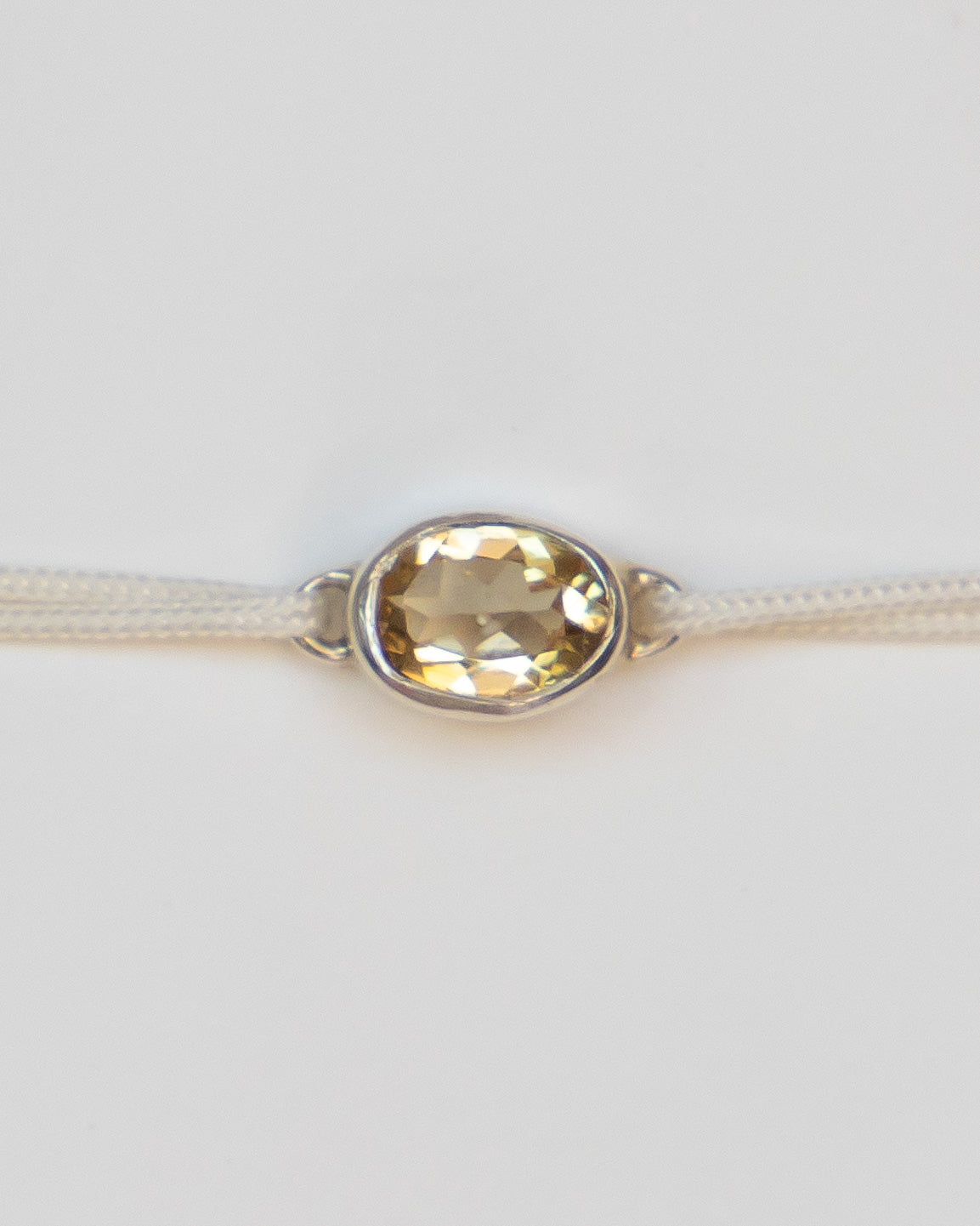 Bracelet Lagon citrine