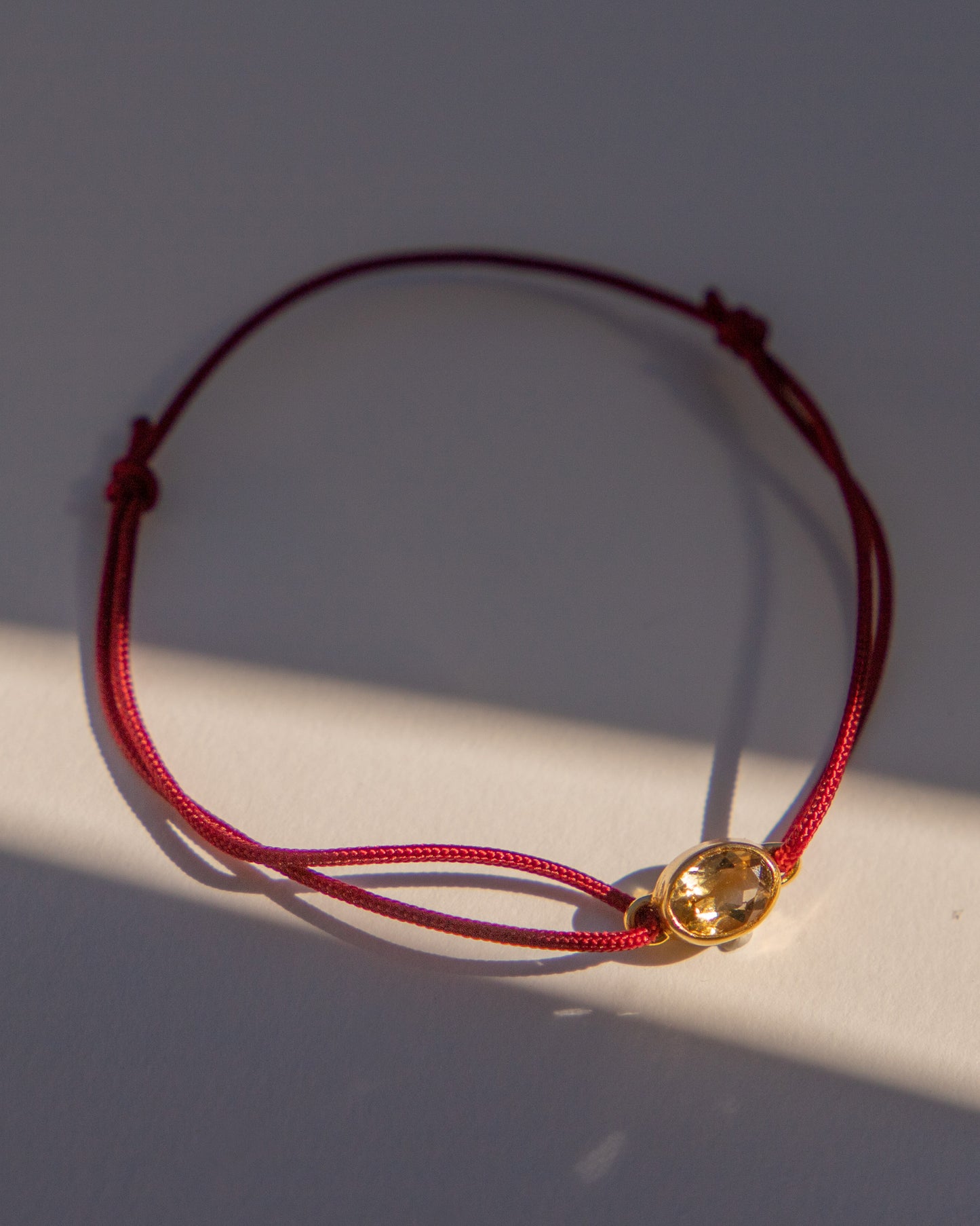 Bracelet Lagon citrine